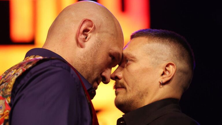 fury usyk noses