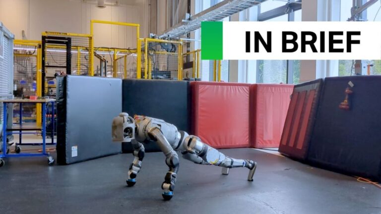 Atlas Robot Push Ups In Brief