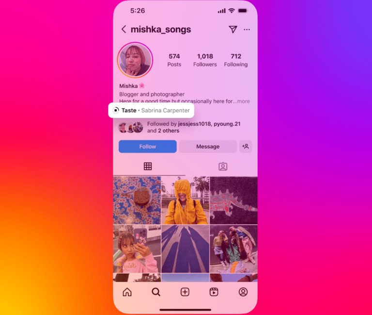 Instagram Music for Profile 2