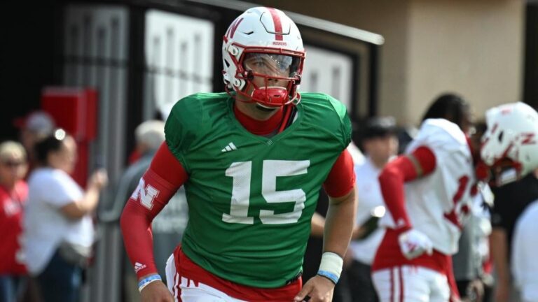 dylan raiola nebraska getty images