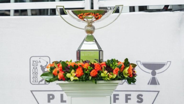 fedex cup playoffs trophy 2023 g