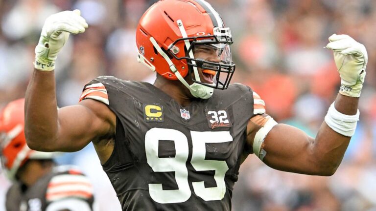 getty myles garrett browns