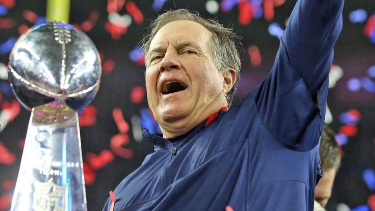 usatsi bill belichick patriots lombardi trophy