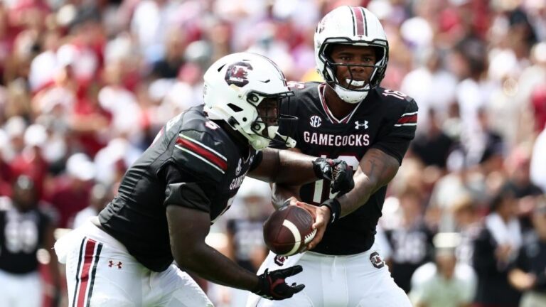 lanorris sellers raheim sanders south carolina getty images