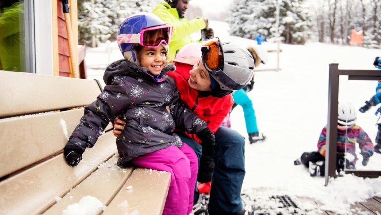 family ski trip