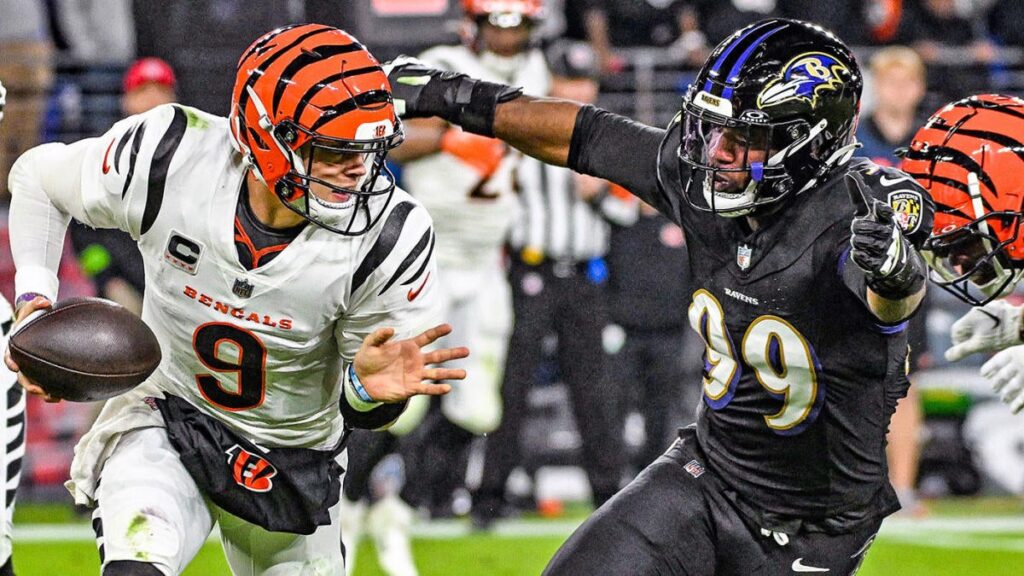 getty joe burrow bengals ravens