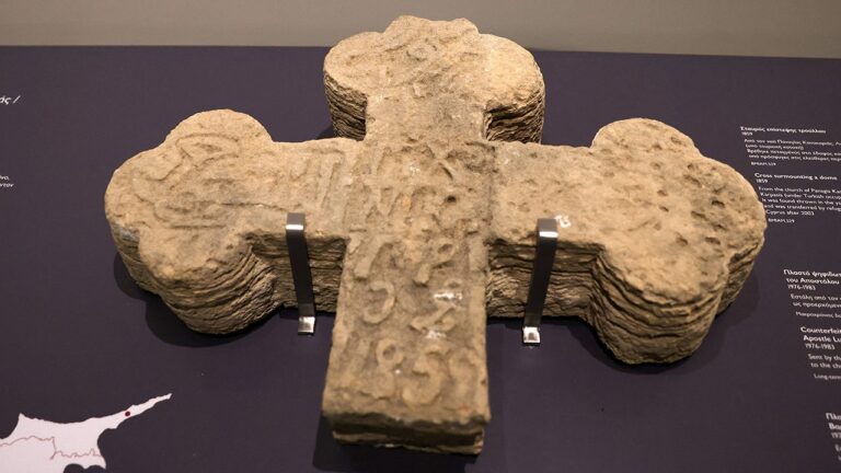 ancient religious relics on display at museum in cyprus2