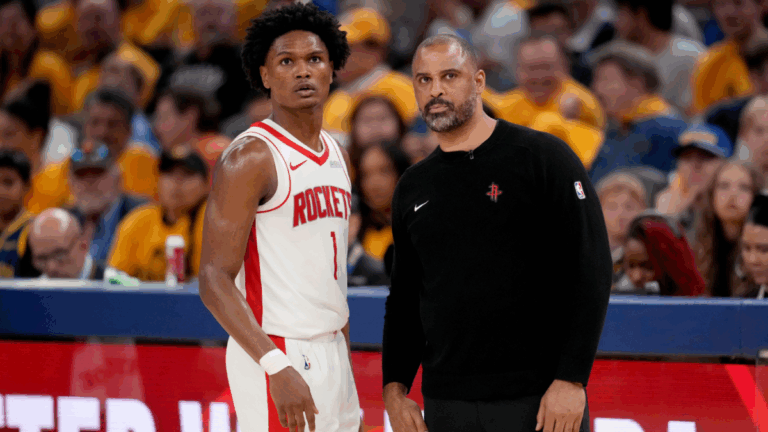 amen thompson ime udoka imagn